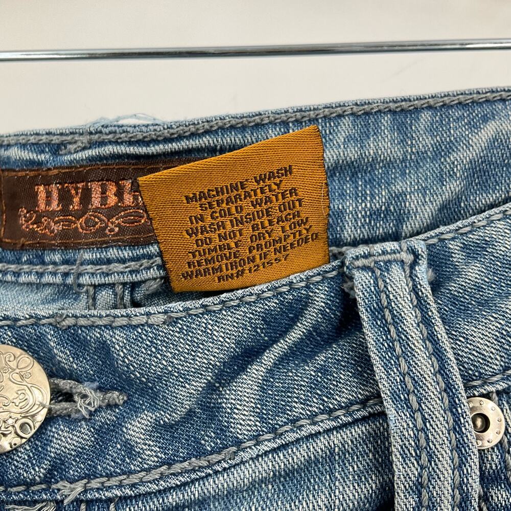 Hybrid Straight‎ Leg Blue Jeans Size 15/16 - Picture 5 of 11